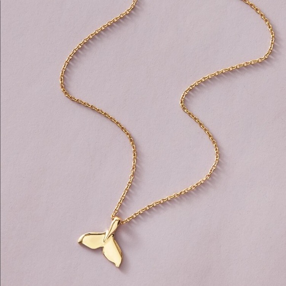 Gold Whale Tali Necklace - Picture 2 of 4